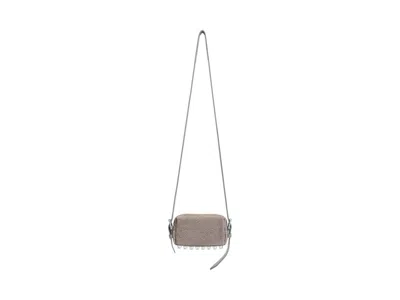 Pre-owned Alexander Wang Women's  Ricco Mini Crossbody In Grey