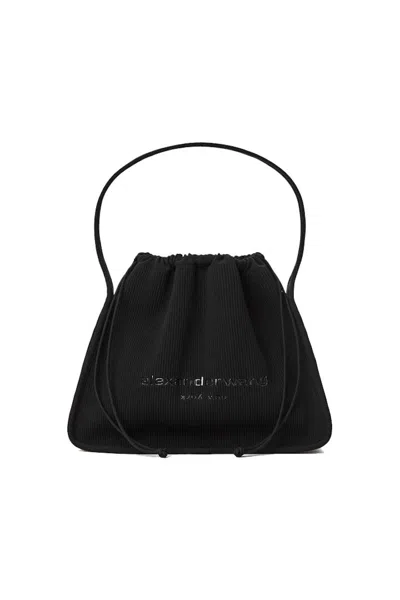Pre-owned Alexander Wang Women's  Ryan Large Bag In Black