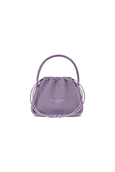 Pre-owned Alexander Wang Women's  Ryan Small Bag In Purple