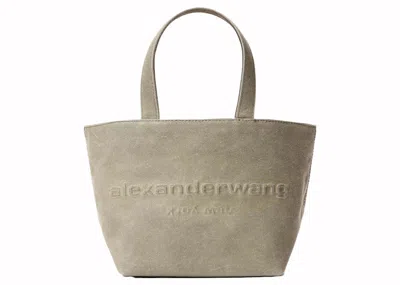 Pre-owned Alexander Wang Women's  Small Punch Tote With Strap In Surplus Khaki