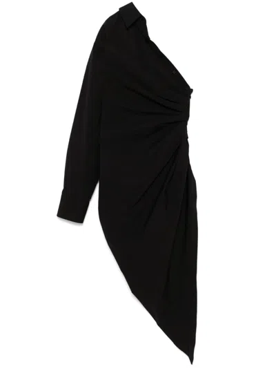 ALEXANDER WANG ALEXANDER WANG WOMEN ASYMMETRICAL SHORT DRESS