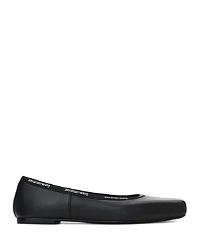 Alexander Wang Billie Flats In Black