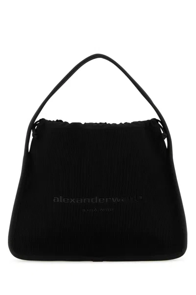 Alexander Wang Women Black Fabric Large Ryan Handbag