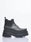 Alexander Wang Carter Platform Rain Boots In Black