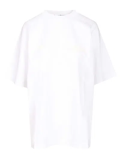 Alexander Wang Women Cotton T-shirt In White