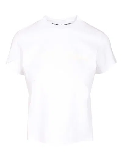 Alexander Wang Women Cotton T-shirt In White
