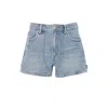 Alexander Wang Women Crystal Pattern Denim Shorts