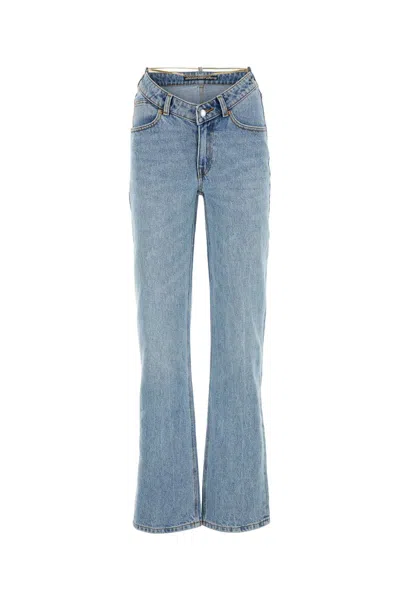 Alexander Wang Women Denim Jeans In Blue