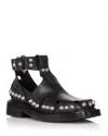 Alexander Wang Women's Dixon Studded Sandals In Black