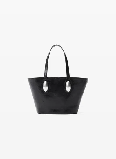 Alexander Wang Women Dome  Small Tote W/ Strap Bag In Black