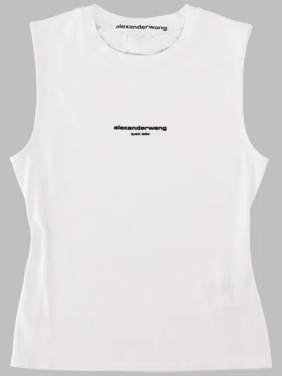 Alexander Wang Women's Essential Long Sleeve Top In Multi