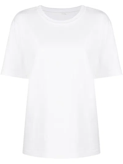 ALEXANDER WANG ALEXANDER WANG WOMEN ESSENTIAL WHITE T-SHIRT