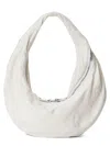 Alexander Wang Twyst Zip Leather Top-handle Bag In White