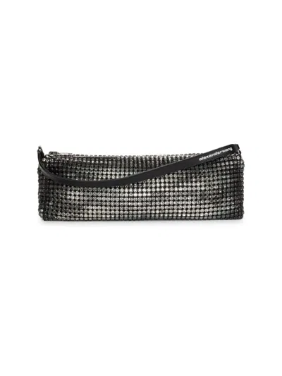 Alexander Wang Women's Heiress Flex Crystal-embellished Bag In Blackaged