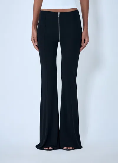 Alexander Wang Women High-rise Flared Pants In Black
