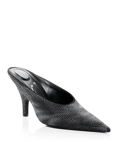 ALEXANDER WANG WOMEN'S IRINA 90 MULE PUMPS