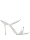 Alexander Wang 105mm Julie Sandals In 100 White