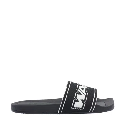 ALEXANDER WANG ALEXANDER WANG WOMEN LOGO POOL SLIDES