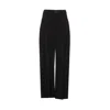 Alexander Wang Pleated Pants W/ Boxers In Black