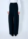 Alexander Wang Women Pleated Pants With Boxer Waistband