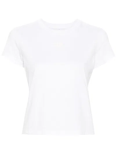 Alexander Wang Women Puff Logo T-shirt In White