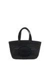 Alexander Wang Punch Small Raffia Handbag