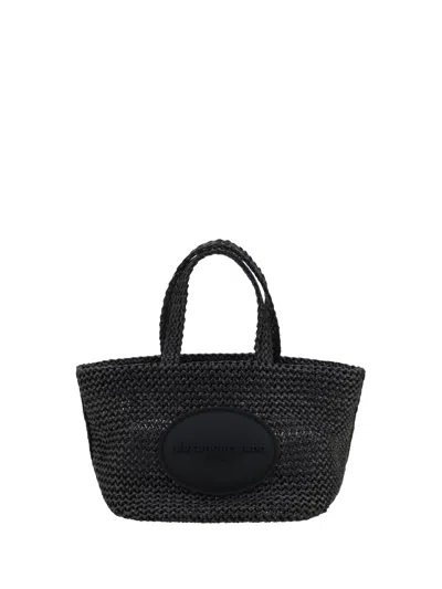 Alexander Wang Women Punch Small Raffia Handbag