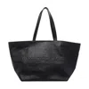 Alexander Wang Punch Tote Bag In Crackle Patent Leather In Black