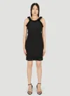 Alexander Wang Women Ruffle Trim Dress In Black