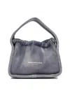 Alexander Wang Borsa A Mano Ryan Piccola In Velluto A Coste Avio Donna In Blue