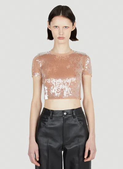 ALEXANDER WANG ALEXANDER WANG WOMEN SEQUIN T-SHIRT