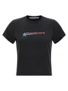 Alexander Wang Shrunken T-shirt In Black