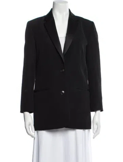 Pre-owned Alexander Wang Wool Blazer In Black