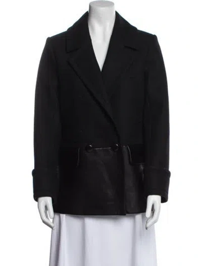 Pre-owned Alexander Wang Wool Blazer In Black