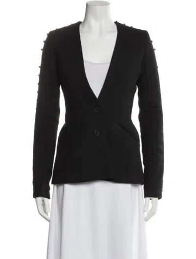 Pre-owned Alexander Wang Wool Blazer In Black