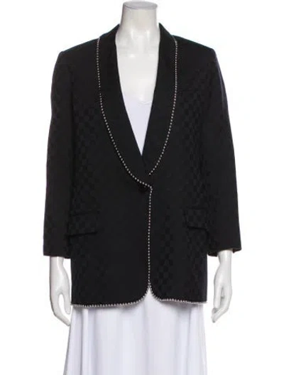 Pre-owned Alexander Wang Wool Blazer In Black