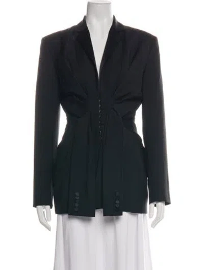 Pre-owned Alexander Wang Wool Blazer In Black