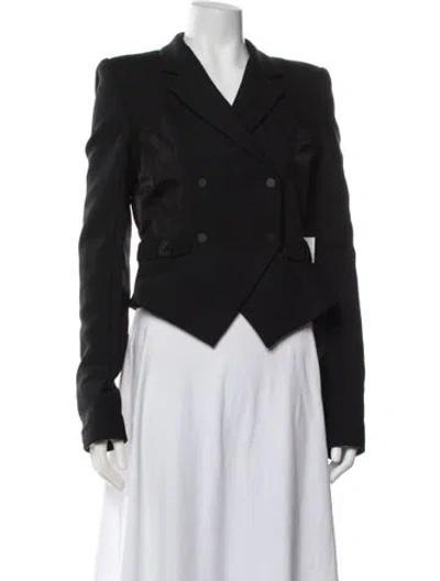 Pre-owned Alexander Wang Wool Blazer In Black