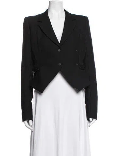Pre-owned Alexander Wang Wool Blazer In Black