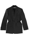 Alexander Wang Wool Blazer In Blue