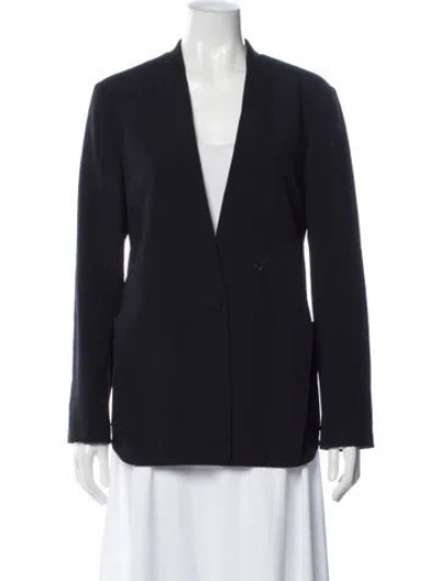 Pre-owned Alexander Wang Wool Blazer In Blue