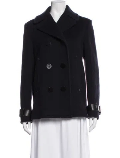 Pre-owned Alexander Wang Wool Blazer In Blue