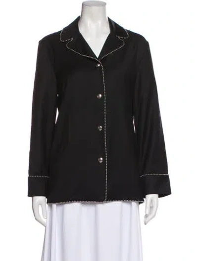 Pre-owned Alexander Wang Wool Blazer In Gray