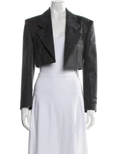 Pre-owned Alexander Wang Wool Blazer W/ Tags In Gray