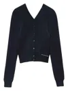 Alexander Wang Wool Blend Cardigan In Multi
