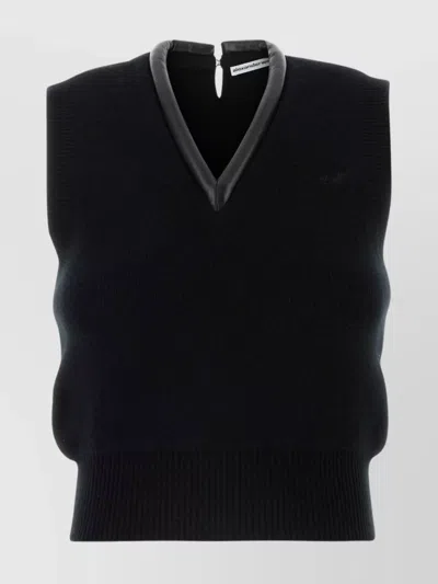 ALEXANDER WANG WOOL BLEND KNIT VEST
