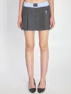 Alexander Wang Wool Blend Miniskirt