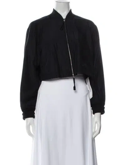 Pre-owned Alexander Wang Wool Bolero In Black
