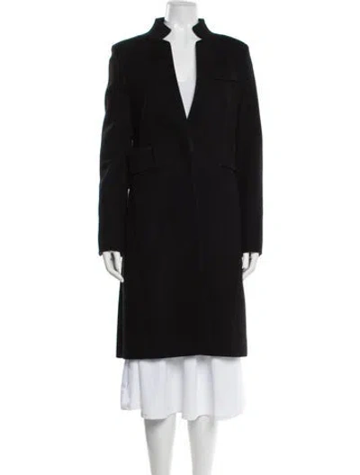 Pre-owned Alexander Wang Wool Coat In Black