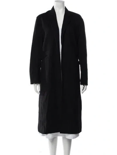 Pre-owned Alexander Wang Wool Coat In Black